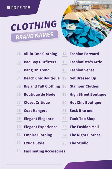 good fake clothing store names|unused brand names for clothing.